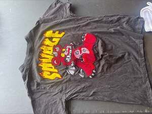 FWRD Denim Savage Bear Embroidered Graphic T-Shirt